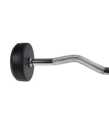 GSL-40 kõverdatud kummiga kaetud kang, 40 kg (HMS)