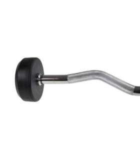 GSL15 kõverdatud kummkattega kang 15 kg HMS