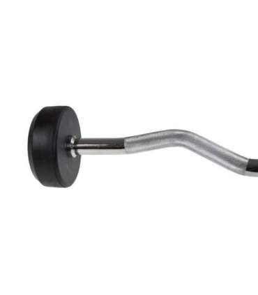 GSL15 kõverdatud kummkattega kang 15 kg HMS