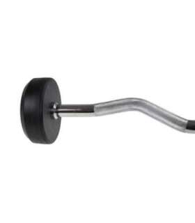 GSL25 kummiga kaetud kõver kang, 25 kg (HMS)