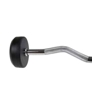 GSL25 kummiga kaetud kõver kang, 25 kg (HMS)