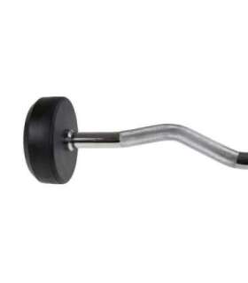 GSL35 kõverdatud kummkattega kang 10 kg HMS