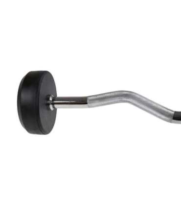 GSL35 kõverdatud kummkattega kang 10 kg HMS