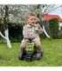 FALK Baby Claas Axos 310 traktor, roheline, koos haagisega, sobib alates 1. eluaastast