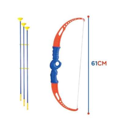 WOOPIE Набор маленького лучника — лук, стрелы, щит, 12 шт.