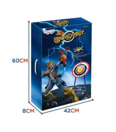 WOOPIE Набор маленького лучника — лук, стрелы, щит, 12 шт.