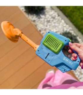 WOOPIE ручная газонокосилка, машина для изготовления мыльных пузырей, синяя