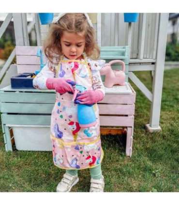 WOOPIE väikese aedniku komplekt, 18 osa. Ükssarvik