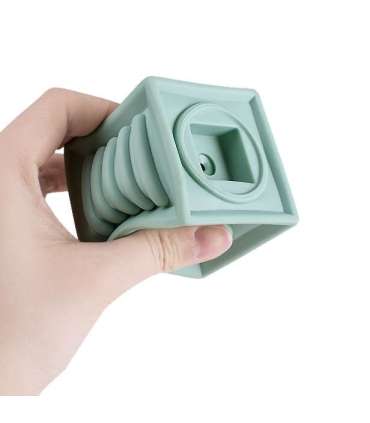 WOOPIE BABY сенсорные кубики, сжимаемая головоломка со звуком, 12 шт.