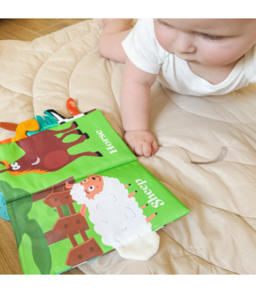 WOOPIE BABY riidest raamat loomade sabadega