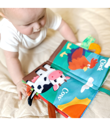 WOOPIE BABY riidest raamat loomade sabadega