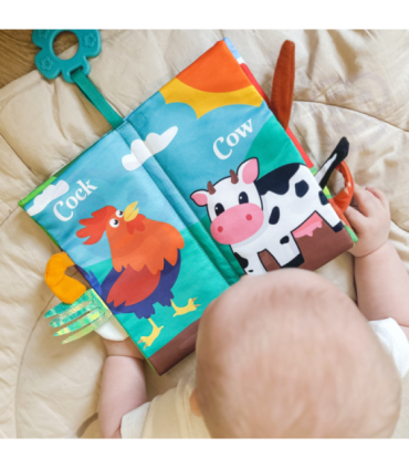 WOOPIE BABY riidest raamat loomade sabadega