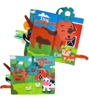 WOOPIE BABY riidest raamat loomade sabadega