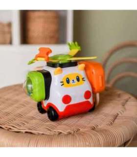 WOOPIE BABY Montessori манипулятивный конструктор — автомобиль, котёнок, 1