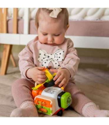 WOOPIE BABY Montessori манипулятивный конструктор — автомобиль, котёнок, 1