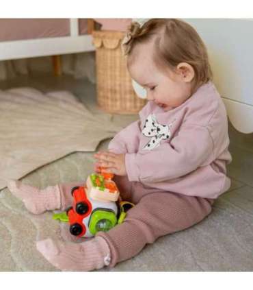 WOOPIE BABY Montessori манипулятивный конструктор — автомобиль, котёнок, 1