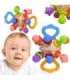 WOOPIE BABY Pehme kõristi 2-ühes närimislelu sensoorne mänguasi imikutele 0+ kuud