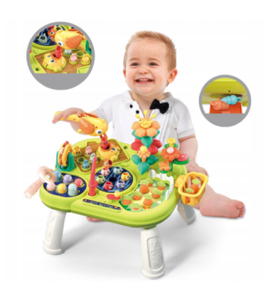 WOOPIE BABY interaktiivne 8-ühes Montessori hariv tegevuslaud