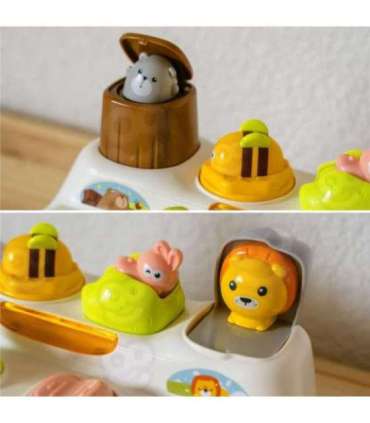 WOOPIE BABY hariv pop-up loomaaia hüppavate loomade mänguasi