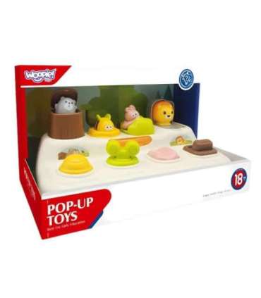 WOOPIE BABY hariv pop-up loomaaia hüppavate loomade mänguasi
