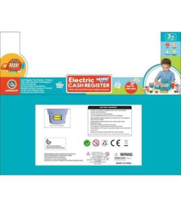 WOOPIE касса для магазина с калькулятором и аксессуарами