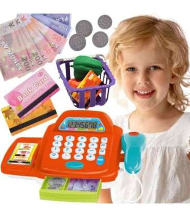 WOOPIE касса для магазина с калькулятором и аксессуарами