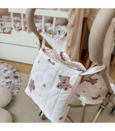 WOOPIE nuku jalutuskäru karumõmmiprindiga