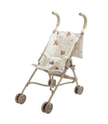 WOOPIE nuku jalutuskäru karumõmmiprindiga