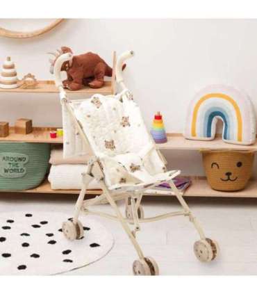 WOOPIE nuku jalutuskäru karumõmmiprindiga