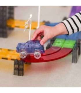 WOOPIE Magnetyczny Tor Samochodowy Wyścigowy + Autko 76 el.