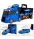 WOOPIE 3-ühes veoauto/transporter komplekt, sinine politsei