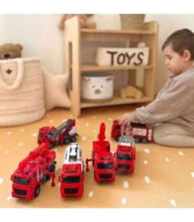 WOOPIE Набор пожарных машин 6 в 1