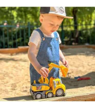 WOOPIE ekskavaator City Truck heli- ja valgustusefektid