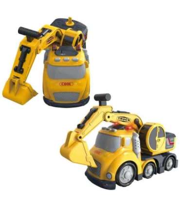 WOOPIE ekskavaator City Truck heli- ja valgustusefektid