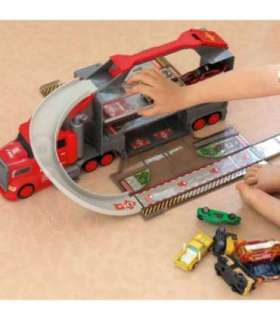 WOOPIE komplekt: veok, autohaagis, garaaž ja võidusõidurada