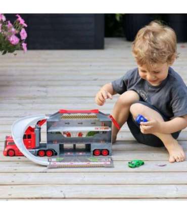 WOOPIE komplekt: veok, autohaagis, garaaž ja võidusõidurada