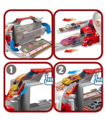 WOOPIE komplekt: veok, autohaagis, garaaž ja võidusõidurada