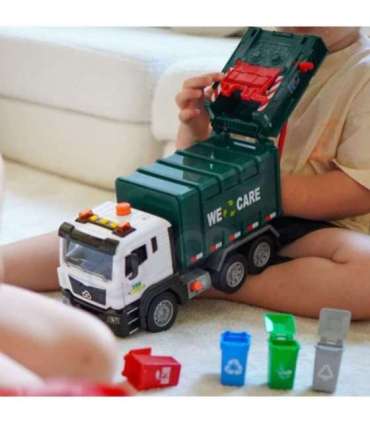 WOOPIE Мусоровоз - сортировка мусора - масштаб 1:10