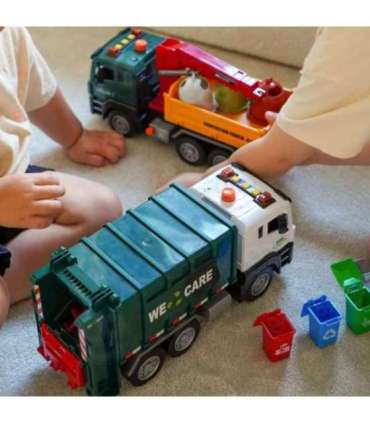WOOPIE Мусоровоз - сортировка мусора - масштаб 1:10