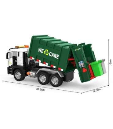 WOOPIE Мусоровоз - сортировка мусора - масштаб 1:10
