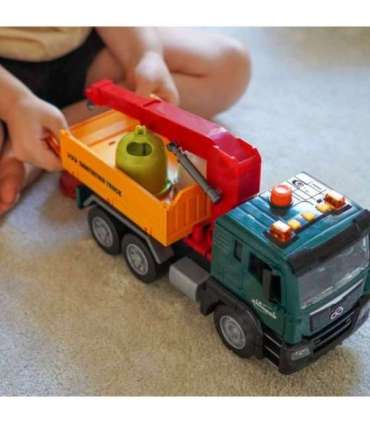 WOOPIE мусоровоз с краном для сортировки мусора - масштаб 1:10