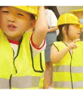 CLASSIC WORLD EDU Kask Ochronny Budowlany Roboczy Uniwersalny