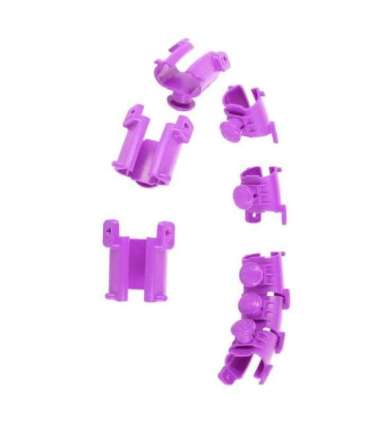 HHW12 хула-хуп большого размера, фиолетовый с утяжелителем HMS