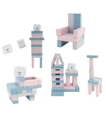 VIGA PolarB puidust tornipusle, pastelltoonides