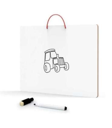 Viga 2-ühes Montessori õppeplaat magnetilise maailmakaardiga