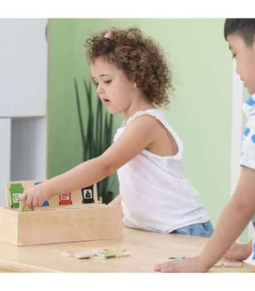 VIGA pusle — hariv puidust mäng jäätmete sorteerimise õppimiseks
