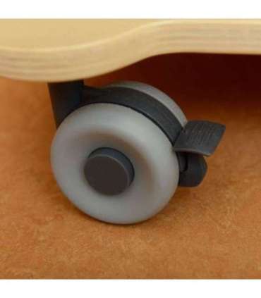 MASTERKIDZ Стеллаж на колесах - 3 полки для аксессуаров к STEM-доске 800H x 800L