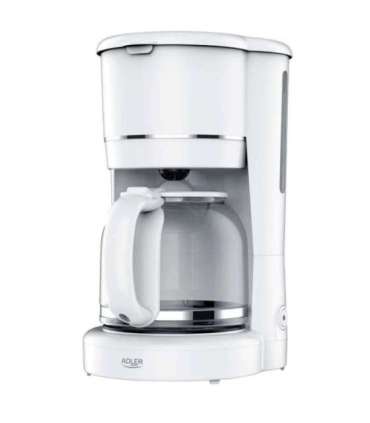 Adler AD 4383w Drip coffee maker for ground coffee 1.5 L white