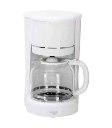 Adler AD 4383w Drip coffee maker for ground coffee 1.5 L white