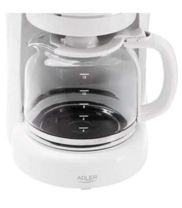Adler AD 4383w Drip coffee maker for ground coffee 1.5 L white